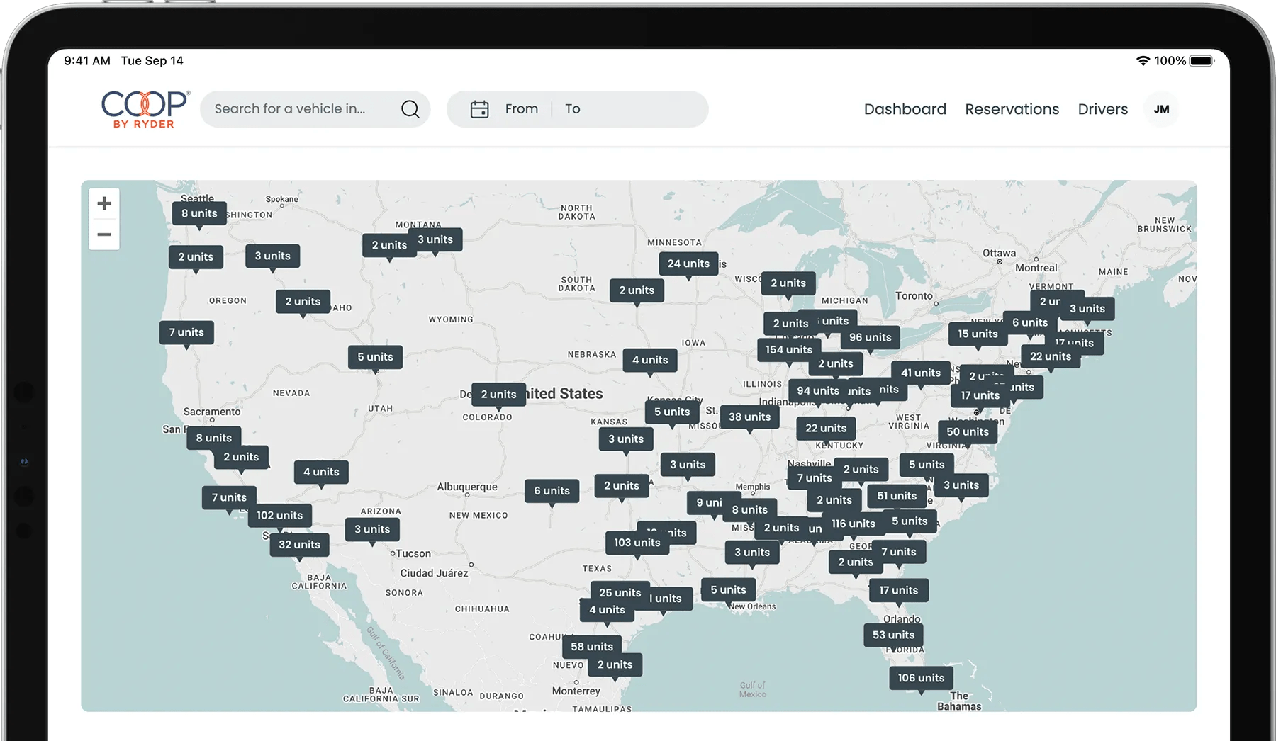 Stake Truck Rentals in Atlanta, GA COOP by Ryder